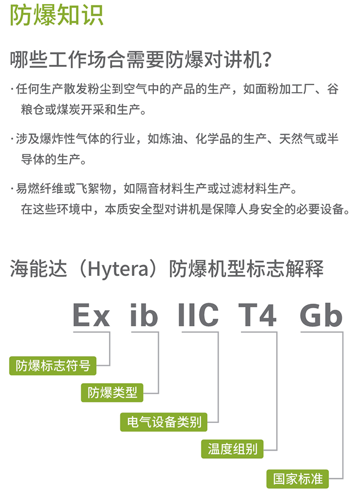 海能達(dá)PD790EX防爆對(duì)講機(jī)防爆知識(shí)